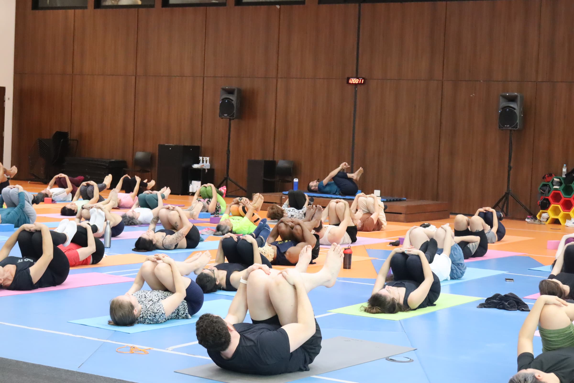 Aula aberta de Yoga